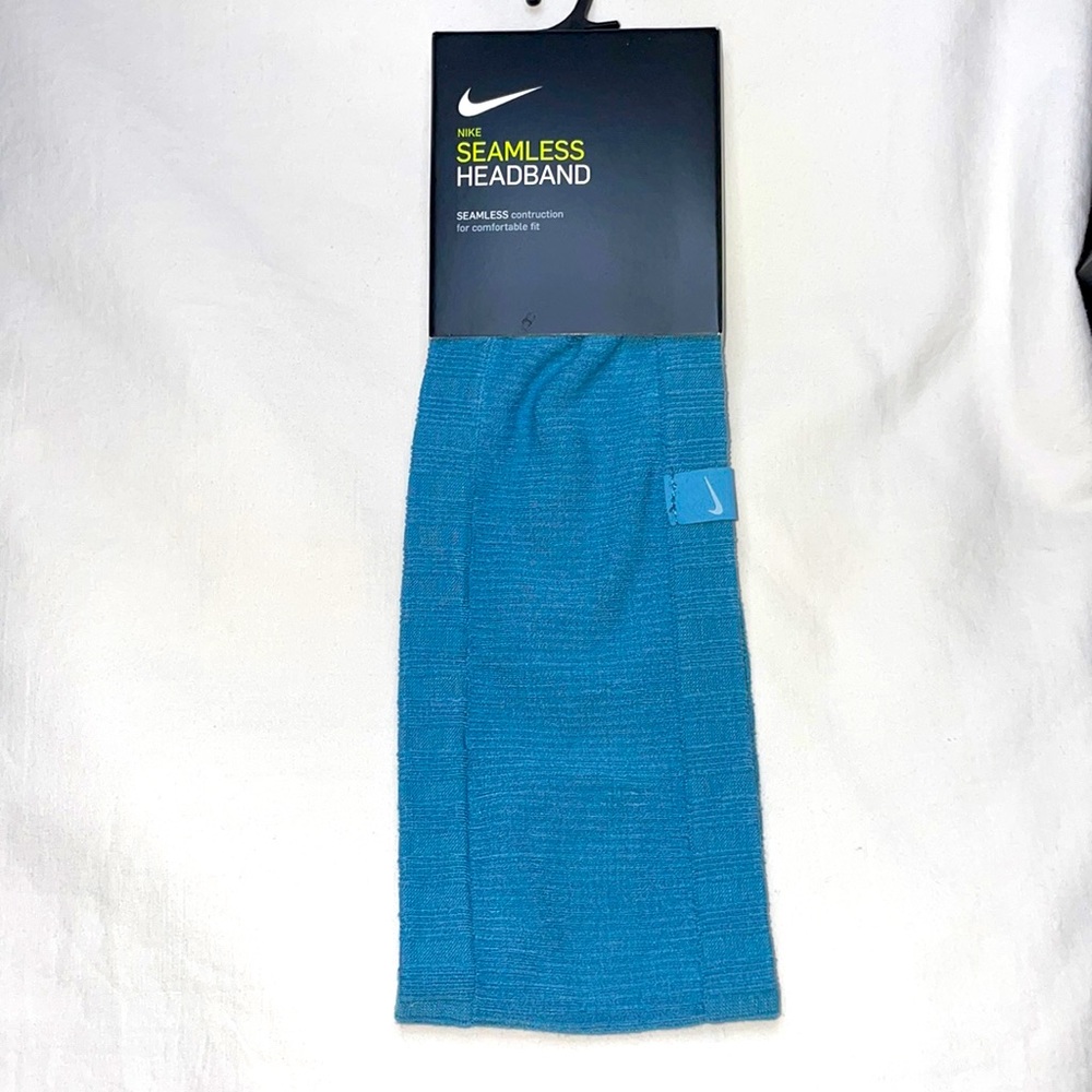 Nike Seamless Headband Unisex Color Cerulean/ Armory Blue